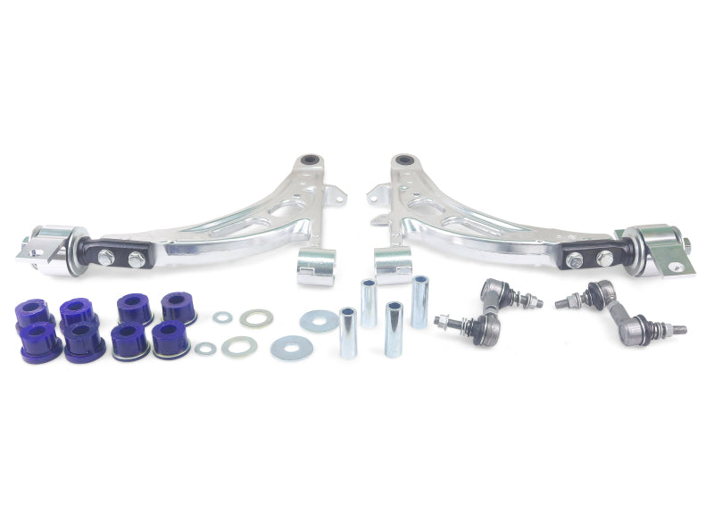 SuperPro 02-05 Subaru Impreza WRX / 04-06 WRX STI Front Lower Alloy Control Arm Kit - awdtuningtx