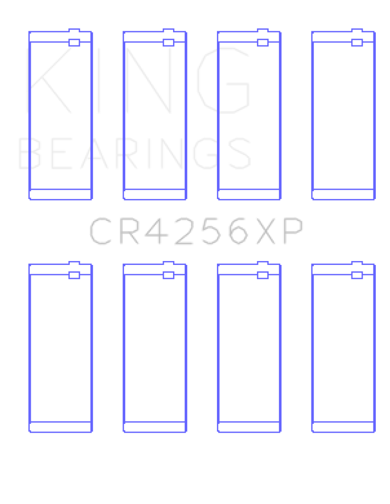 King 03-05 Dodge Neon SRT4 2.4L (Size STD) Performance Rod Bearing Set - awdtuningtx