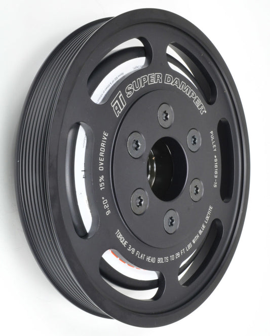 ATI Damper - 7.48in - Alum LW - 6 Grv - 2014+ Corvette LT1/LT4 - Dry Sump - 6 Bolt (Excl SC Pulley) - awdtuningtx