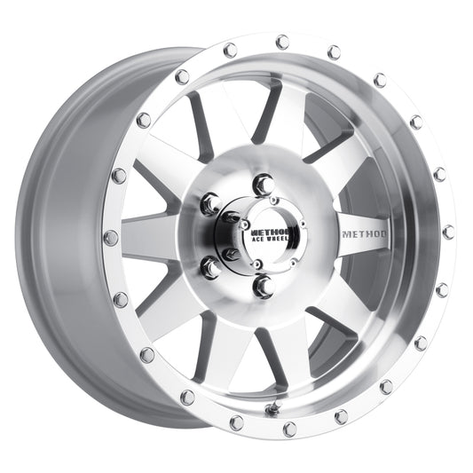 Method MR301 The Standard 16x8 0mm Offset 5x4.5 83mm CB Machined/Clear Coat Wheel - awdtuningtx