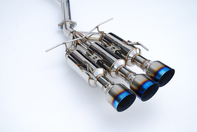 Invidia 17+ Honda Civic SI Sedan Gemini Triple Titanium Tip Cat-back Exhaust - awdtuningtx