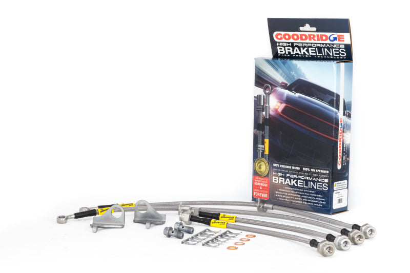 Goodridge 09-13 Honda Fit (non-EV Models) Brake Lines - awdtuningtx