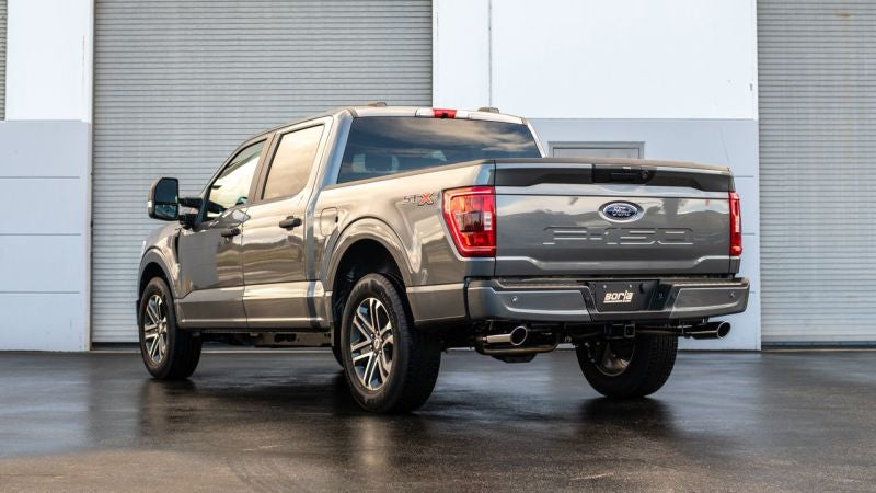 Borla F-150 2021 5.0L 4dr CC SB EC STB Lariat/KR/Platinum/LTD 3/2.25 SRE Cat-Back ATAK CHR Tips - awdtuningtx