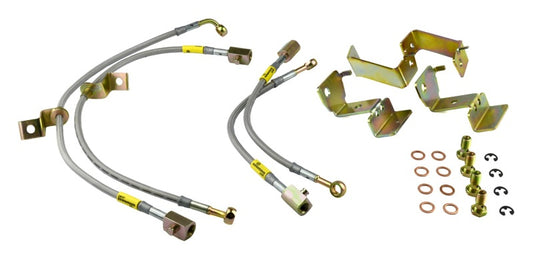 Goodridge 05-12 Ford Mustang w/ ABS Brake Lines - awdtuningtx