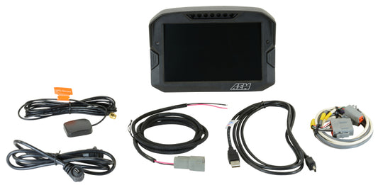 AEM CD-7 Logging GPS Enabled Race Dash Carbon Fiber Digital Display w/o VDM (CAN Input Only) - awdtuningtx