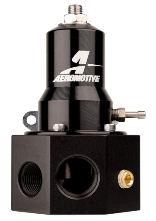Aeromotive Adjustable Fuel Pressure Regulator 30-120PSI .313 Valve -3x -8 / 1x -10 Inlet -10 Return - awdtuningtx