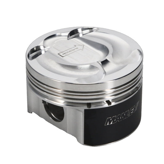 Manley Ford 2.0L EcoBoost 87.5mm STD Size Bore 9.3:1 Dish Extreme Duty Piston Set - awdtuningtx