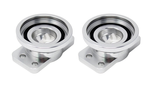 Torque Solution Dual HKS Blow Off Valve Adapter 2018+ Kia Stinger 3.3T - awdtuningtx