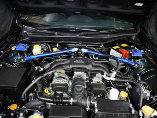 Cusco PowerBrace Strut Support Fr Strut to Firewall 35mm OD Non-Adj Subaru BRZ/Toyota 86/Scion FR-S - awdtuningtx