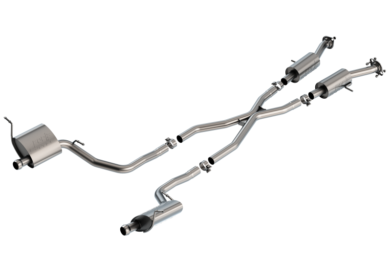 Borla 14-20 Jeep Grand Cherokee High Altitude/Summit 3.6L V6 2/4WD 2.25in S-Type Cat-back - awdtuningtx