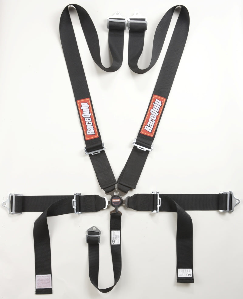RaceQuip Black SFI CAMLOCK 5pt PD Lap Seat Belt - awdtuningtx