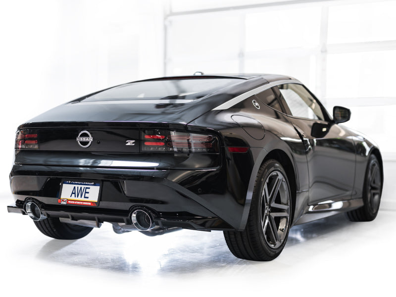 AWE 2023 Nissan Z RZ34 RWD Track Edition Catback Exhaust System w/ Chrome Silver Tips - awdtuningtx