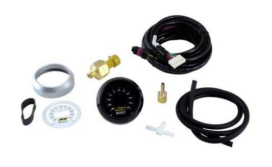 AEM 52mm Boost Digital Gauge -30-35psi - awdtuningtx
