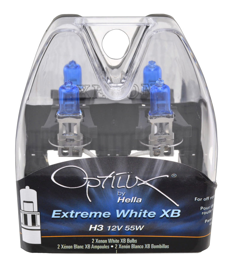 Hella H3 12V 55W Xen White XB Bulb (Pair) - awdtuningtx