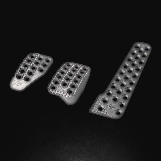 OMP Aluminum Racing Pedals (Set of 3) - awdtuningtx