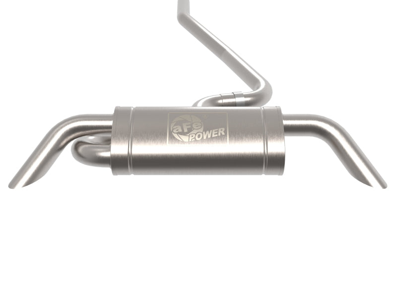 aFe MACH Force-Xp 3in - 2 1/2in SS Cat Back Exhaust System VW Tiguan 18-22 2.0- 110in Wheelbase - awdtuningtx