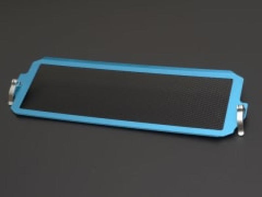Cusco 08-17 Impreza (GR/GV/VA) Turbo Intercooler Protection Grill Kit Blue w/Blk Mesh - awdtuningtx