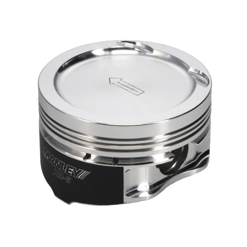 Manley Nissan (SR20DE/DET) 86.5mm +.5mm Oversized Bore 8.5:1 Dish Piston Set with Ring - awdtuningtx