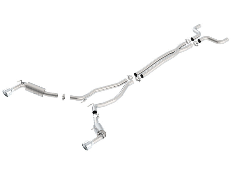 Borla 14-15 Chevy Camaro SS 6.2L V8 Single Split Rear Exit ATAK Catback Exhaust - awdtuningtx