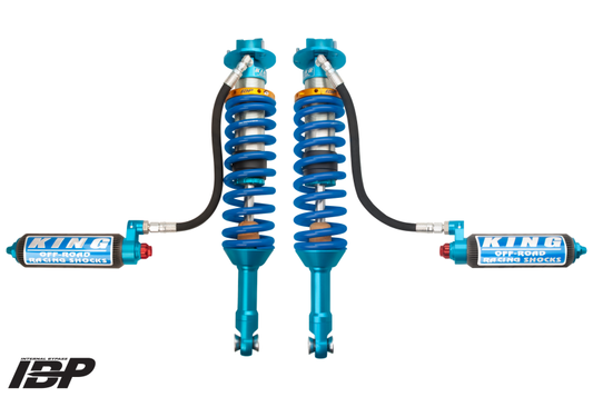 King Shocks 2017+ Ford Raptor 4WD Front 3.0 Dia Remote Perf Fin Res Coilover w/Adj/Int Bypass (Pair) - awdtuningtx