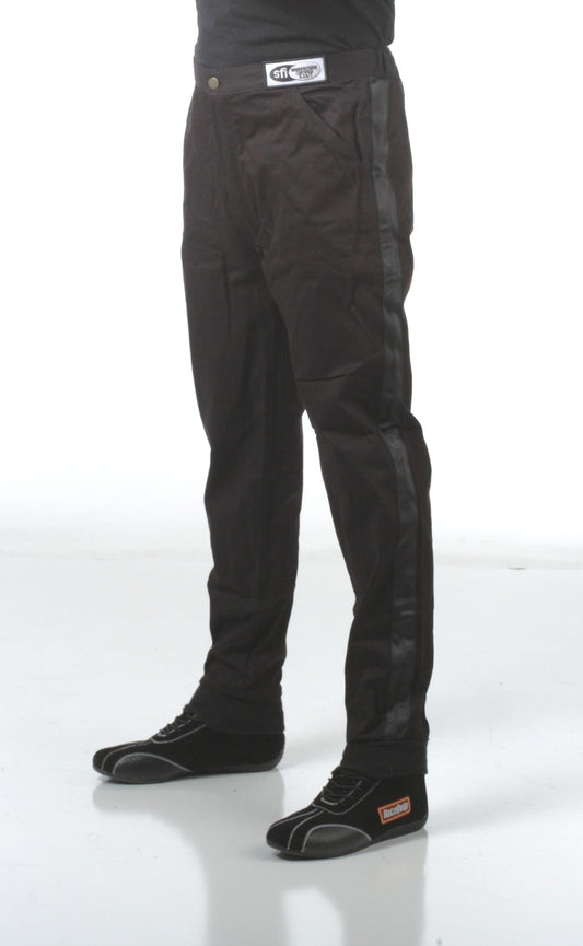 RaceQuip Black SFI-1 1-L Pants 2XL - awdtuningtx