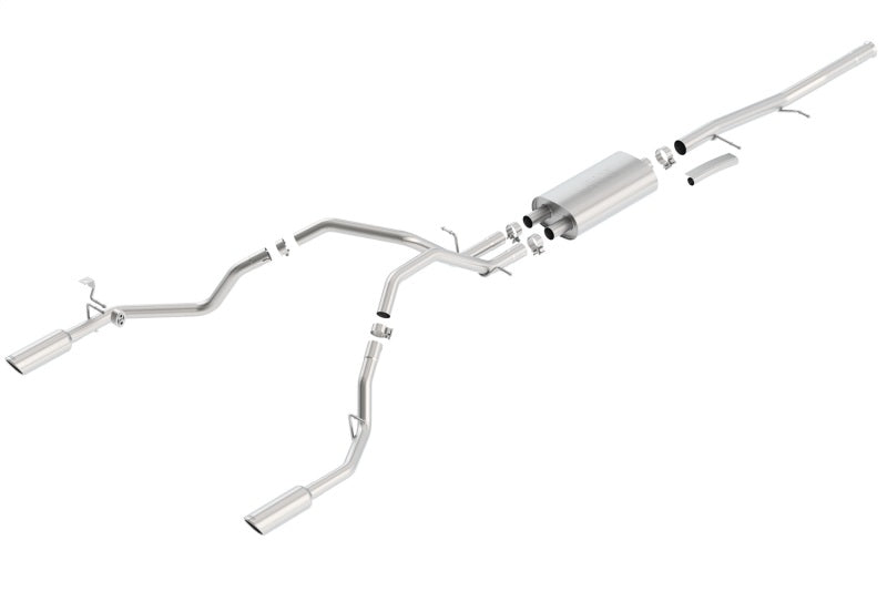 Borla 09-11 Chevrolet Silverado / 09-11 GMC Sierra S-Type SS Catback Exhaust - awdtuningtx
