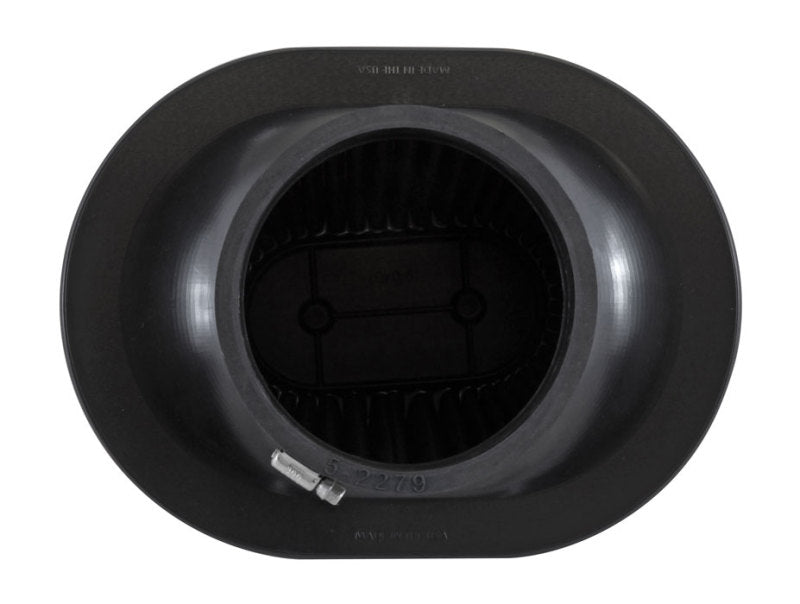 AEM Dryflow Air Filter-Oval Tapered 8in x 10.5in O/S Base / 5in x 7.75in O/S Top / 8in Height - awdtuningtx