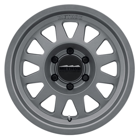 Method MR704 17x8.5 0mm Offset 6x135 87mm CB Matte Titanium Wheel - awdtuningtx