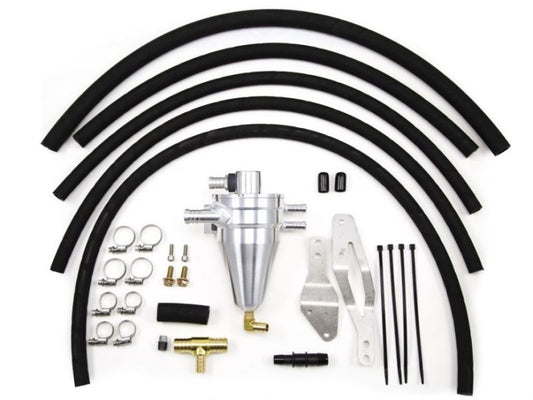 Killer B 08-14 WRX / 08-17 STI Air/Oil Separator w/ Plumbing - awdtuningtx