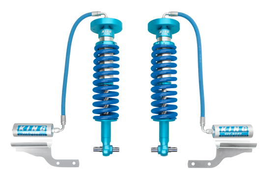 King Shocks 2015+ Ford F150 4WD Front 2.5 Dia Remote Reservoir Coilover (Pair) - awdtuningtx