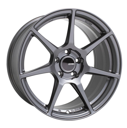 Enkei TFR 18x8.5 5x114.3 38mm Offset 72.6 Bore Diameter Matte Gunmetal Wheel - awdtuningtx