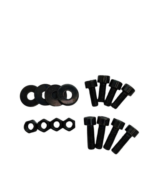 Sparco Seat Hardware Spacer Kit Bottom Mount - Black Zinc - awdtuningtx
