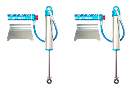 King Shocks 2016+ Toyota Hilux Rear 2.5 Dia Remote Reservoir Shock w/Adjuster (Pair) - awdtuningtx