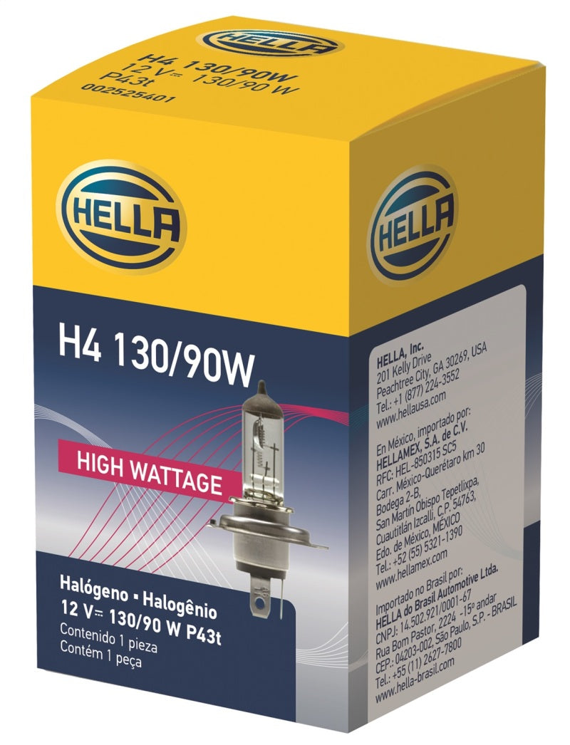 Hella H4 12V 130/90W Halogen Headlight Bulb - Universal - awdtuningtx