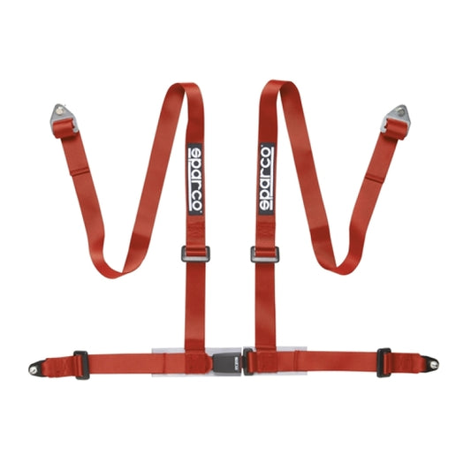 Sparco Belt 2 Inch Red 4Pt Blt-In - awdtuningtx