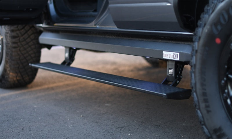 AMP Research 21-23 Ford Bronco 4 Door (Excl. Raptor) XL PowerStep - Black - awdtuningtx