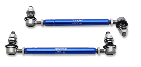 SuperPro 2001 Toyota Highlander Limited Front HD Adjustable End Link Set (12mm Studs 254mm-305mm) - awdtuningtx