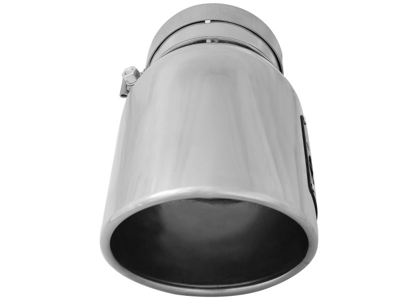 aFe Diesel Exhaust Tip Bolt On Black 5in Inlet x 7in Outlet x 12in - Right - awdtuningtx