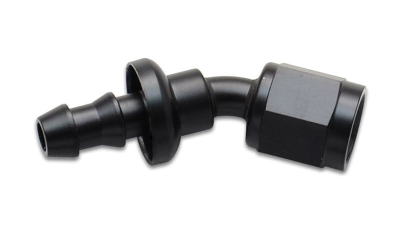 Vibrant Push-On 30 Degree Hose End Elbow FittingSize -4AN - awdtuningtx