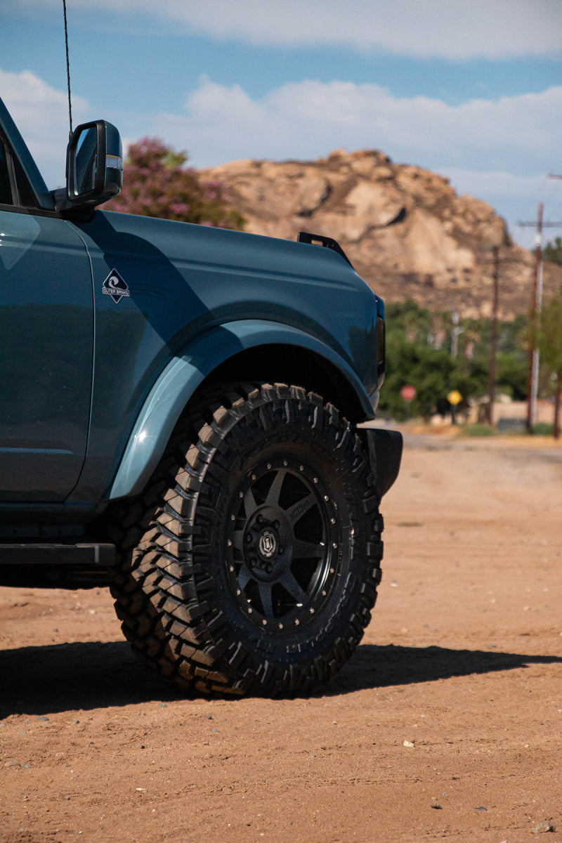 ICON Rebound 17x8.5 6x5.5 25mm Offset 5.75in BS 95.1mm Bore Satin Black Wheel - awdtuningtx
