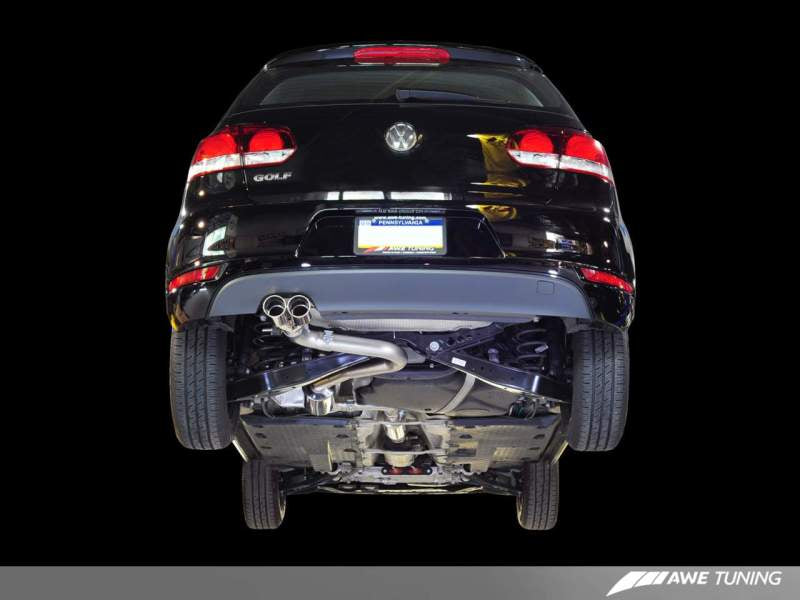 AWE Tuning 2.5L Golf/Rabbit Catback Performance Exhaust - awdtuningtx