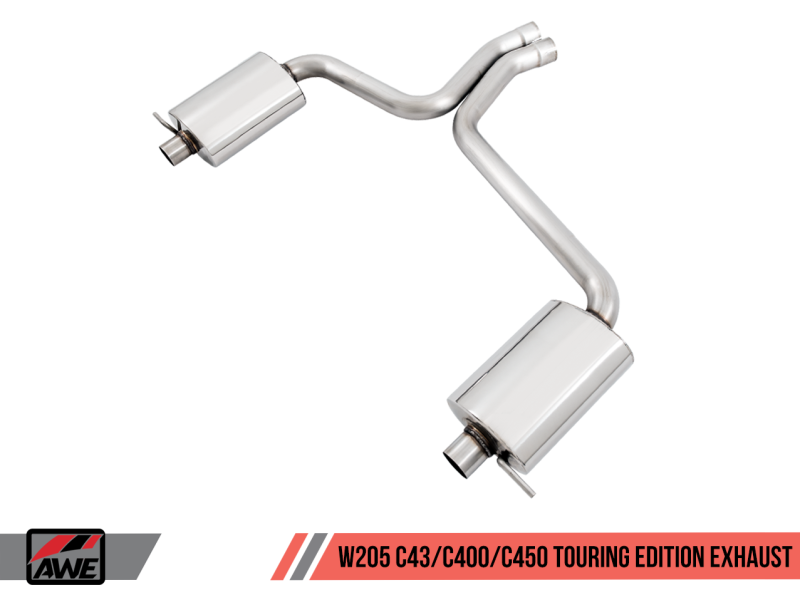 AWE Tuning Mercedes-Benz W205 C450 AMG / C400 Touring Edition Exhaust - awdtuningtx