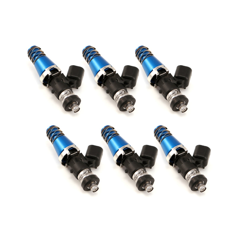 Injector Dynamics 1340cc Injectors - 60mm Length - 11mm Blue Top - Denso Lower Cushion (Set of 6) - awdtuningtx