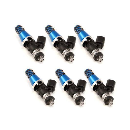Injector Dynamics 1340cc Injectors - 60mm Length - 11mm Blue Top - Denso Lower Cushion (Set of 6) - awdtuningtx