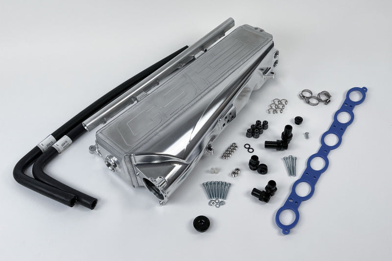 CSF Gen 2 B58 Race X Charge-Air-Cooler Manifold - Raw Billet Aluminum Finish - awdtuningtx