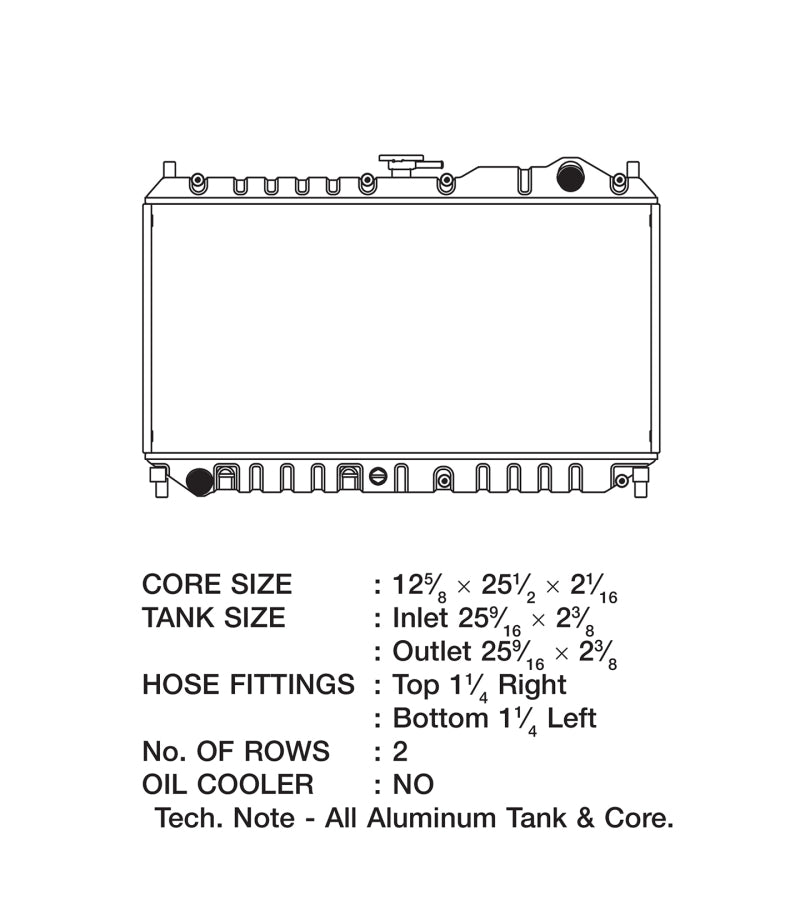 CSF 98-05 Mazda Miata Radiator - awdtuningtx