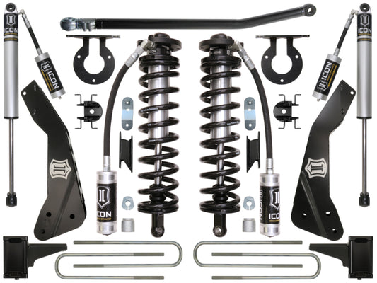 ICON 11-16 Ford F-250/F-350 4-5.5in Stage 1 Coilover Conversion System - awdtuningtx