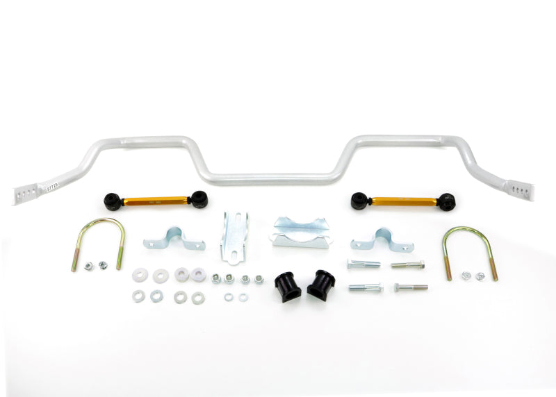 Whiteline 05+ Ford Mustang Coupe 8 cyl (Inc Shelby GT / GT500) Rear 27mm Heavy Duty Adj Swaybar - awdtuningtx