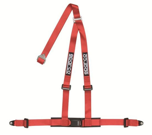 Sparco Belt 2in Red 3pt Blt-In - awdtuningtx