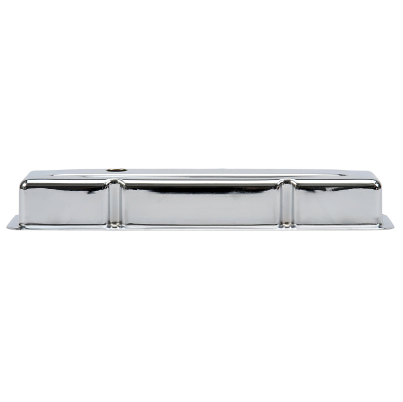 Edelbrock Valve Cover Signature Series Chevrolet 1959-1986 262-400 CI V8 Low Chrome - awdtuningtx